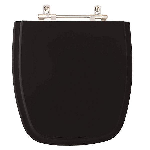 Tampa de Vaso Sanitário Laqueado Like Preto para vaso Celite