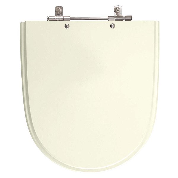Tampa de Vaso Sanitário Laqueado Mondiale Marfim (Bege) para vaso Celite