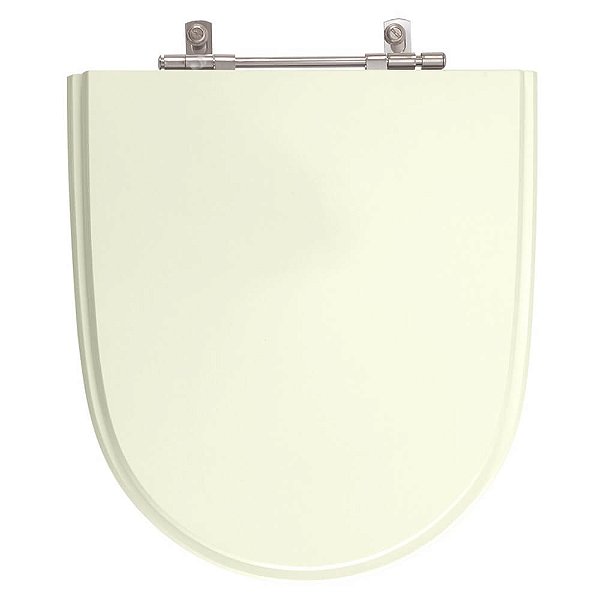 Tampa de Vaso Sanitário Laqueado Mondiale Pergamon (Bege Claro) para vaso Celite