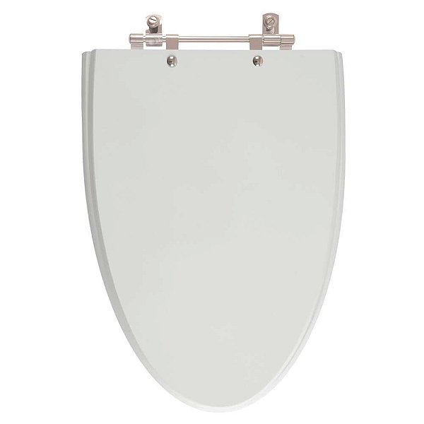 Tampa de Vaso Sanitário Laqueado Proa Cinza Prata para vaso Celite