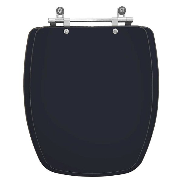 Tampa de Vaso Sanitário Laqueado Stylus Azul Marinho para vaso Celite