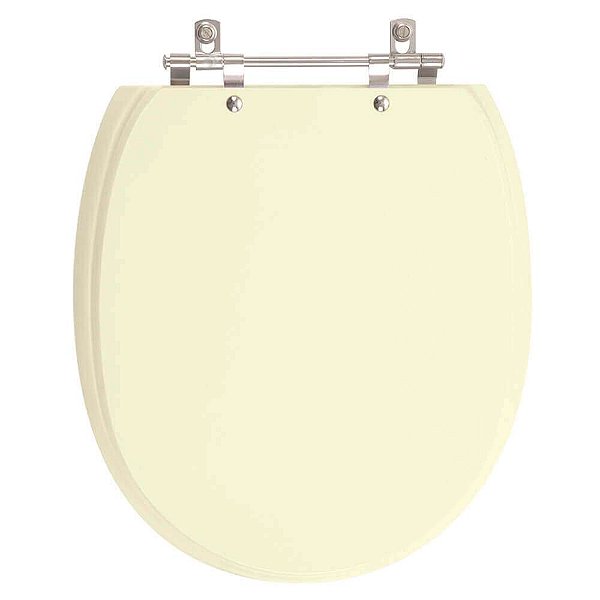 Tampa de Vaso Sanitário Laqueado De Ville Creme (Bege Claro) para vaso Deca