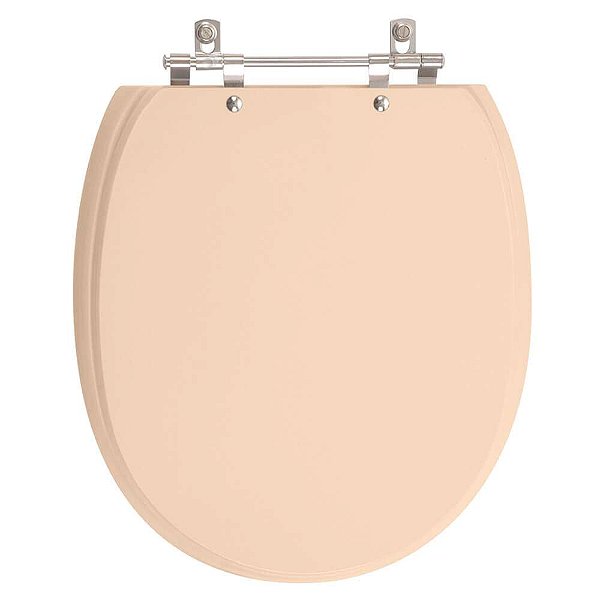 Tampa de Vaso Sanitário Laqueado De Ville Rosa Floral para vaso Deca