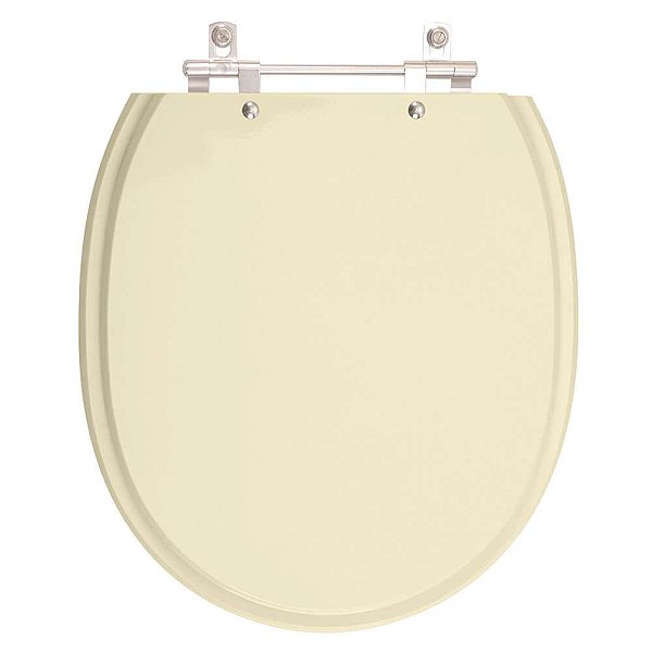 Tampa de Vaso Sanitário Laqueado Village Amendoa para vaso Deca