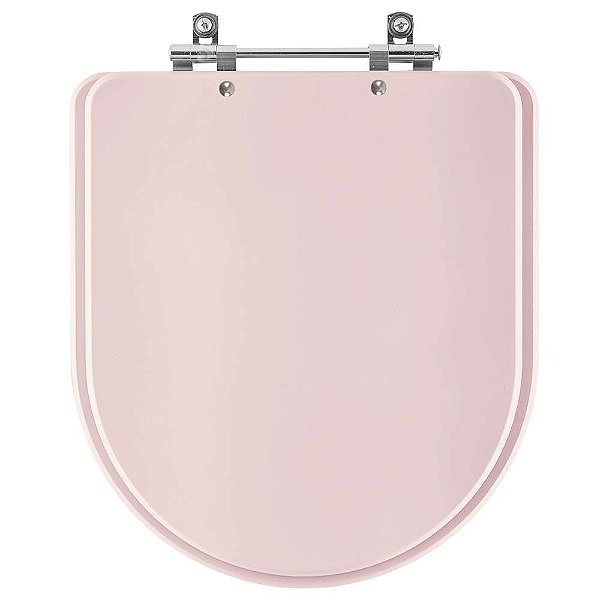 Tampa de Vaso Sanitário Laqueado Jasmim Salmão para vaso Fiori