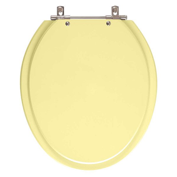 Tampa de Vaso Sanitário Laqueado Aretusa Marfim (Bege Claro) para vaso Hervy