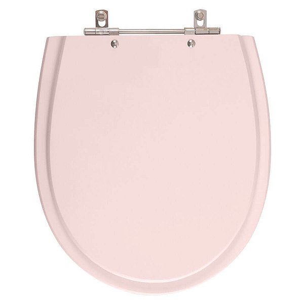 Tampa de Vaso Sanitário Laqueado Polo Rose (Rosa) para vaso Hervy