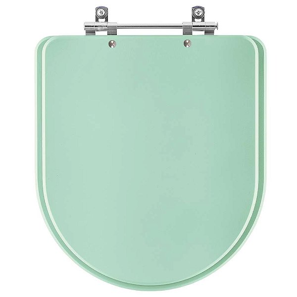 Tampa de Vaso Sanitário Laqueado San Remo Verde Acqua para vaso Hervy