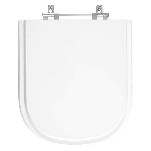 Tampa de Vaso Sanitário Laqueado Square Branco para vaso Lorenzetti