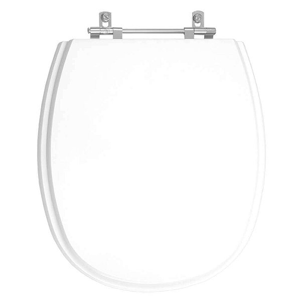 Tampa de Vaso Sanitário Laqueado Alamo Branco para vaso Santa Clara