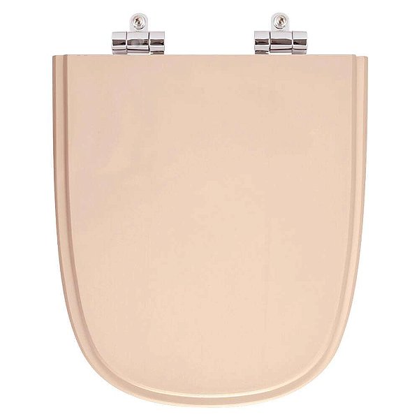 Tampa de Vaso Sanitário Poliéster Soft Close Ibiza Coral (Rosa) para vaso Incepa