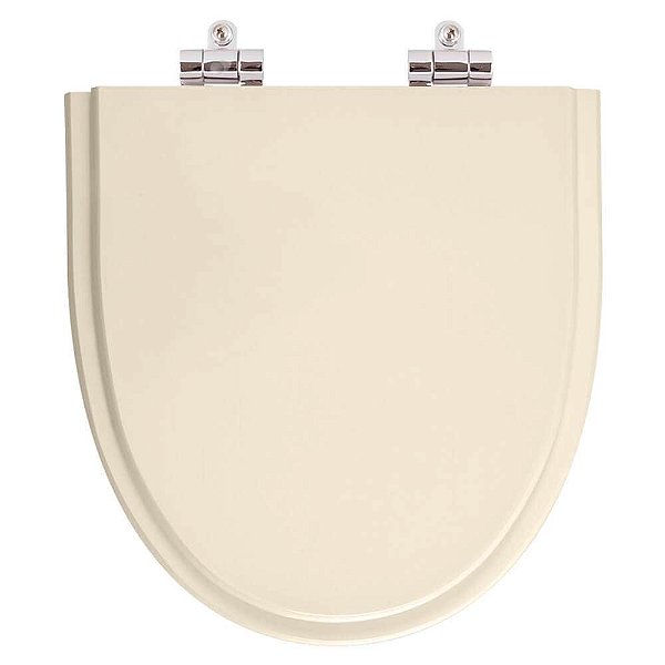 Tampa de Vaso Sanitário Poliéster Soft Close Studio Pêssego Rosa Shell para vaso Incepa