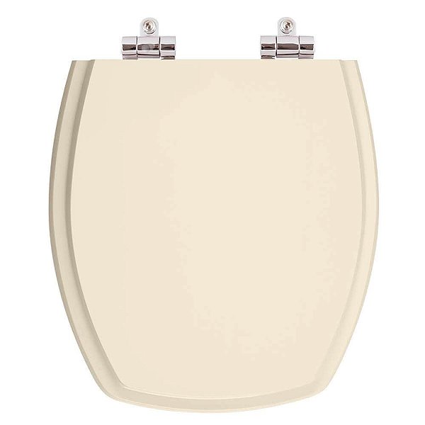 Tampa de Vaso Sanitário Poliéster Soft Close Thema Pessego (Rosa Shell) para vaso Incepa