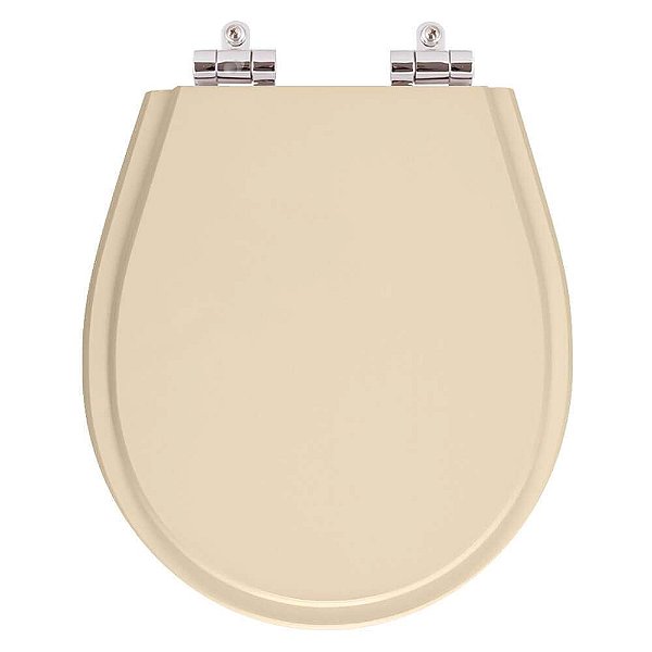 Tampa de Vaso Sanitário Poliéster Soft Close Avalon Visone (Salmao) para vaso Ideal Standard