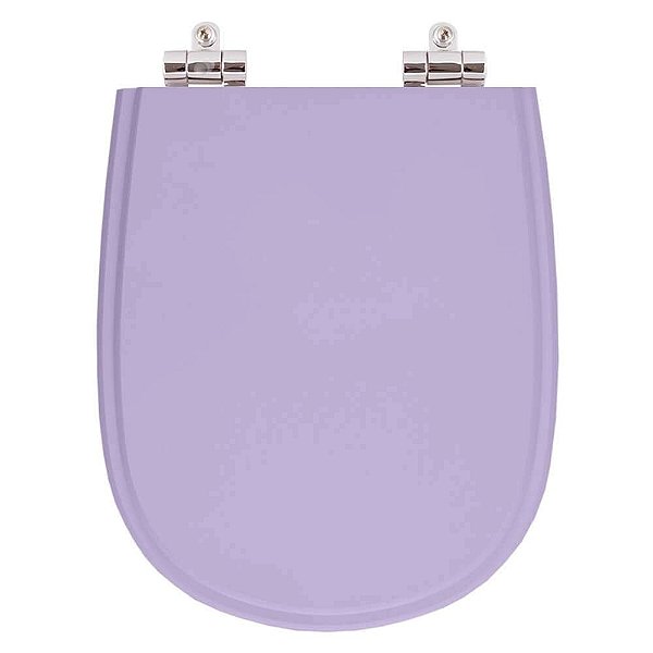 Tampa de Vaso Sanitário Poliéster Soft Close Paris Bermuda para vaso Ideal Standard