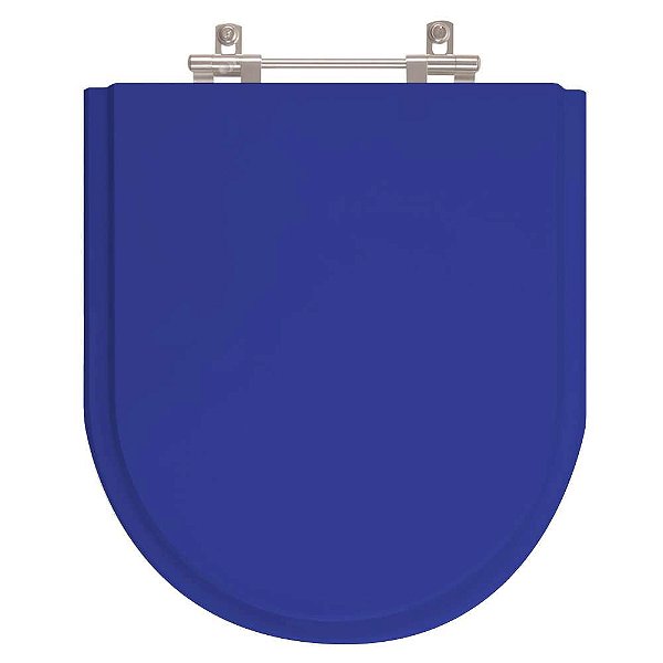 Tampa de Vaso Sanitário Poliéster Riviera Azul para vaso Celite