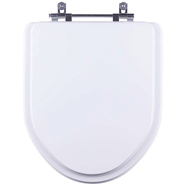 Tampa de Vaso Sanitário Poliéster Eternit Gunna Branco em Resina