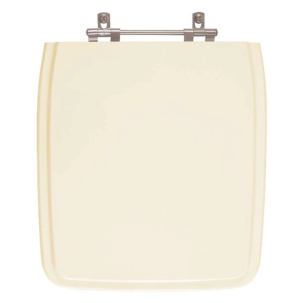 Tampa de Vaso Sanitário Poliéster Icasa Vila Rica Areia em Resina