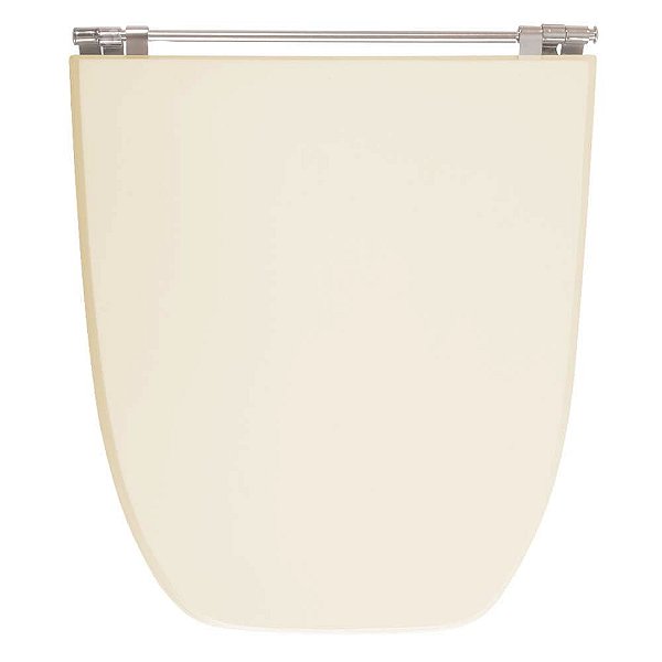 Tampa de Vaso Sanitário Poliéster Scala Bone (Bege Claro) para vaso Ideal Standard