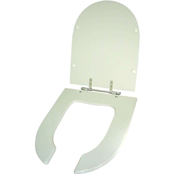 Tampa de Vaso Sanitário Poliéster Luna Medic (PNE) Branco para vaso Icasa