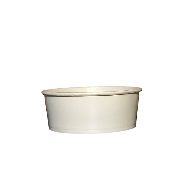 Pote de Papel 610 ml - Branco