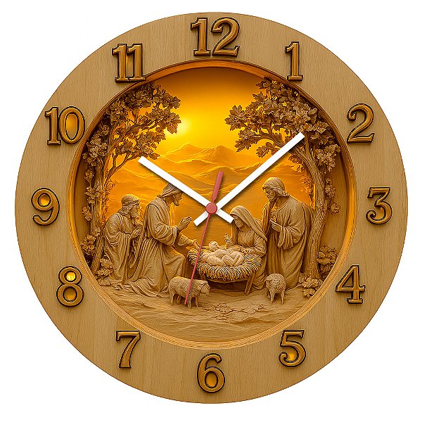 Relógio de Parede Nascimento de Jesus