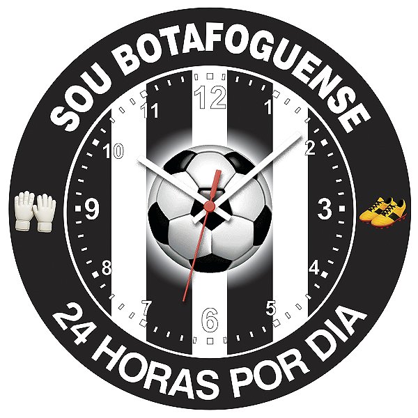 Relógio de Parede Times Sou Botafoguense