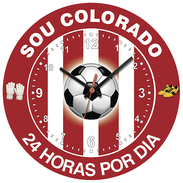 Relógio de Parede Times Sou Colorado