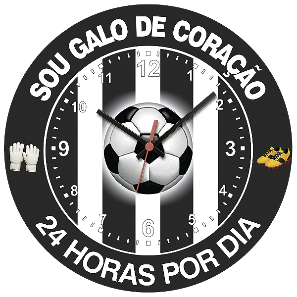 Relógio de Parede Times Sou Galo