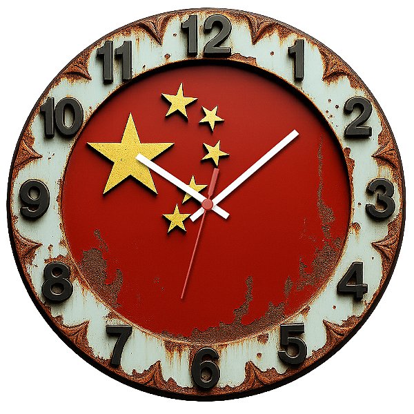 Relógio de Parede Países China