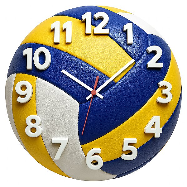 Relógio de Parede Esportes Vôlei