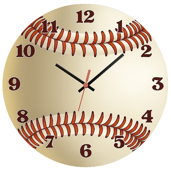 Relógio de Parede Esportes Golf Bolinha Clássica