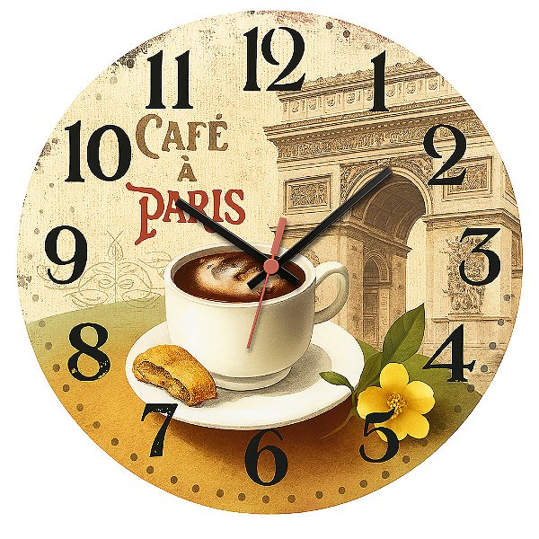 Relógio de Parede Café Doce