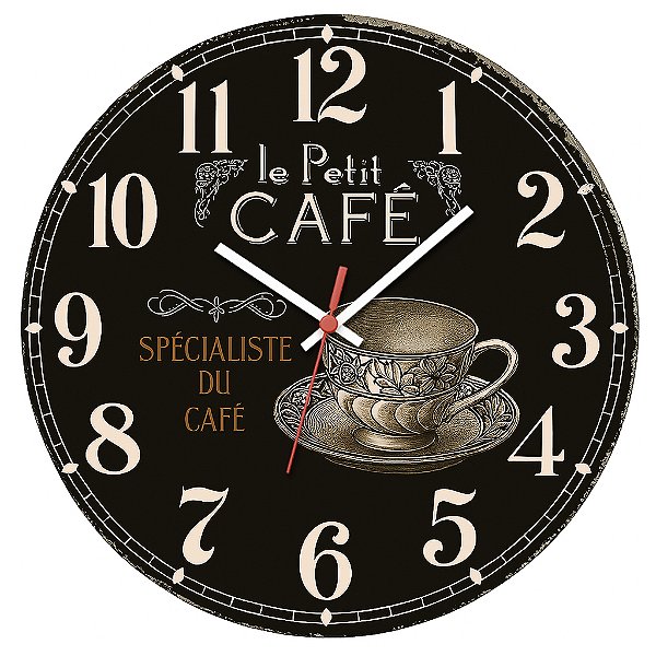 Relógio de Parede Café Le Petit