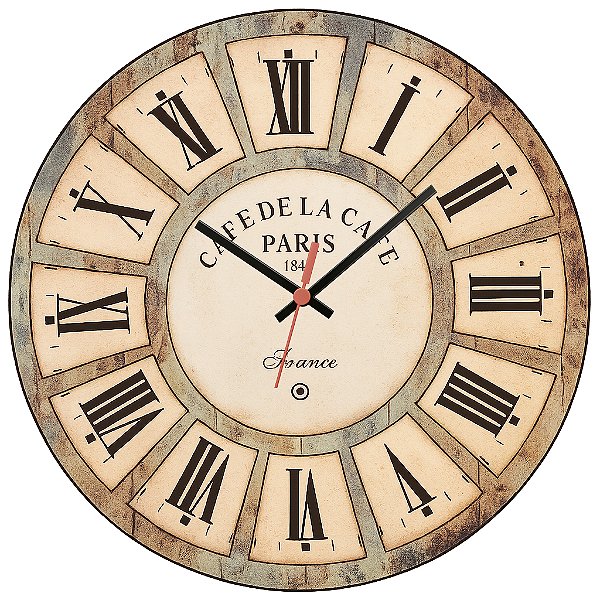 Relógio de Parede Cafe De La Cafe