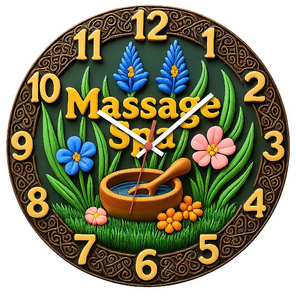 Relógio de Parede Profissão Podólogo Massagista