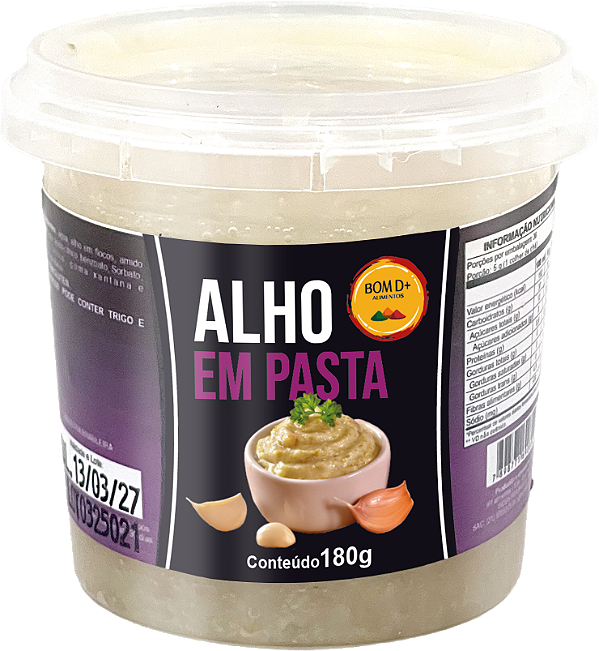 ALHO EM PASTA 180g