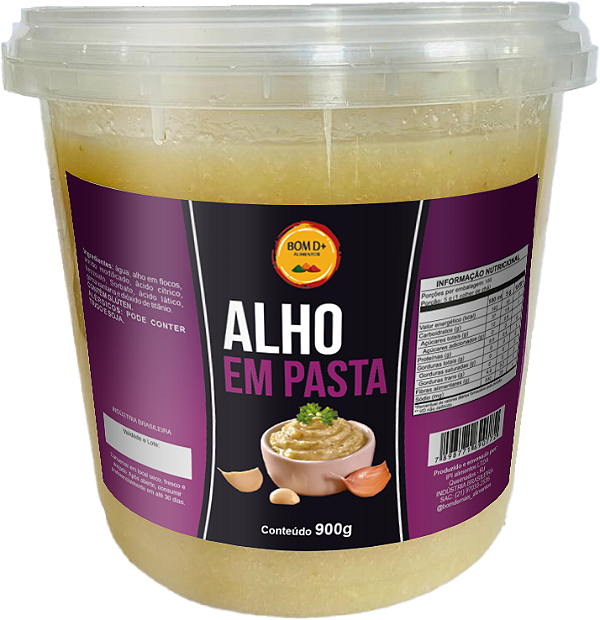 ALHO EM PASTA 900g