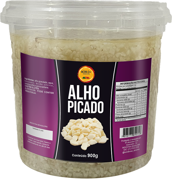 ALHO PICADO 900g