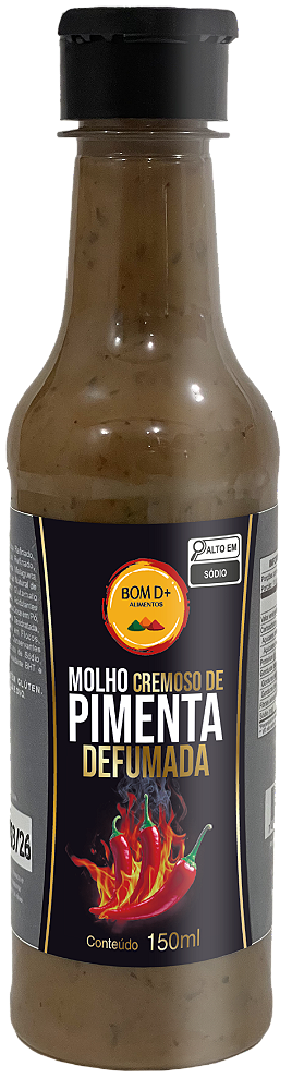 MOLHO CREMOSO DE PIMENTA DEFUMADO 150ml
