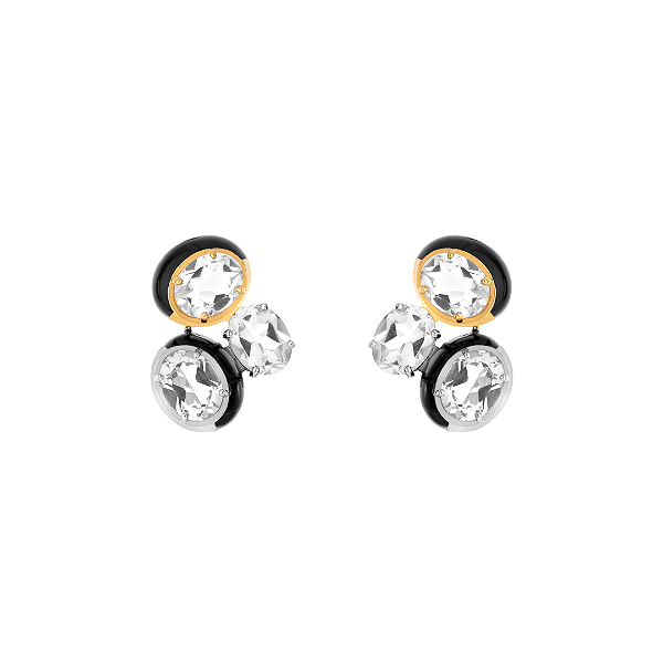 Brinco Tinted com 3 pedras