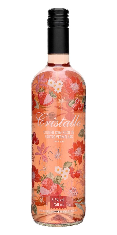 Cooler Cristalle Frutas Vermelhas 750m