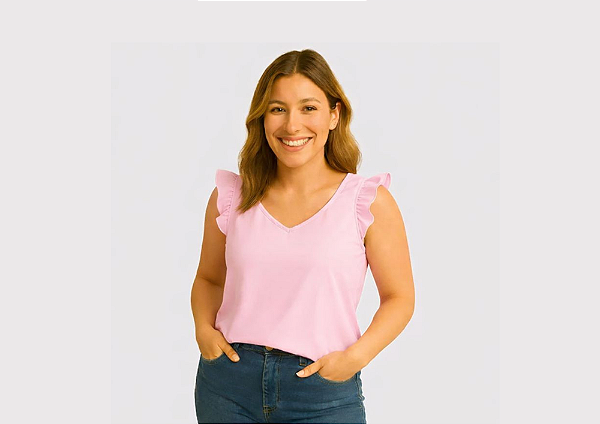 Camisa Alfaiataria Tal Mãe Colors Candy Rosa Gaby Moda Pet - Venda Atacado