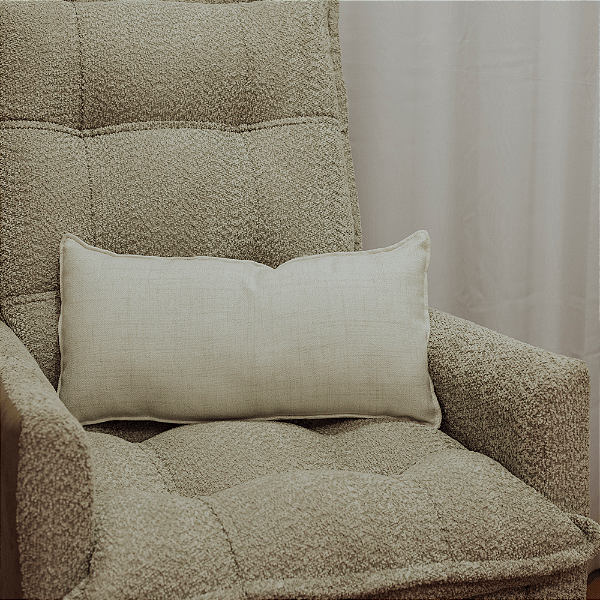 Almofada Rineira - Linho Bege Claro