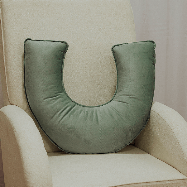 Almofada de Amamentação - Velvet Acqua