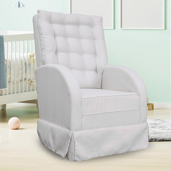 Poltrona Analu com Balancinho + Puff Simples