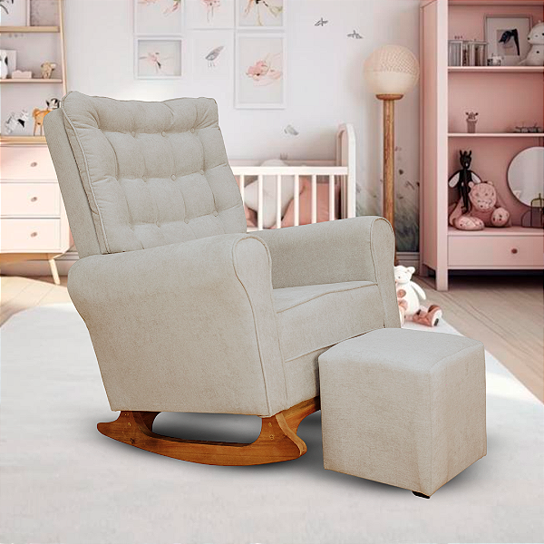 Poltrona Luisa + Puff Simples