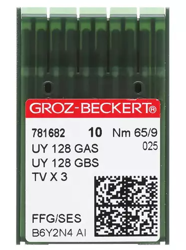 Agulha de Maquina Groz Beckert para Costura UY128