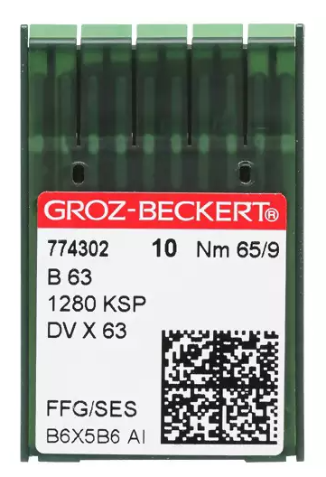 Agulha de Maquina Groz Beckert para Costura B63 Galoneira