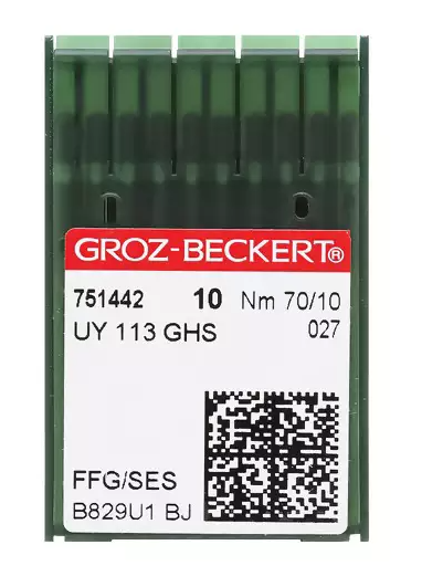 Agulha de Maquina Groz Beckert Elastiqueira UY113